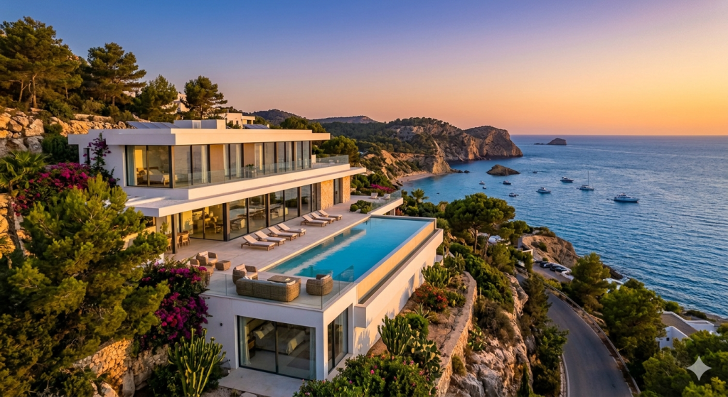 villas in ibiza